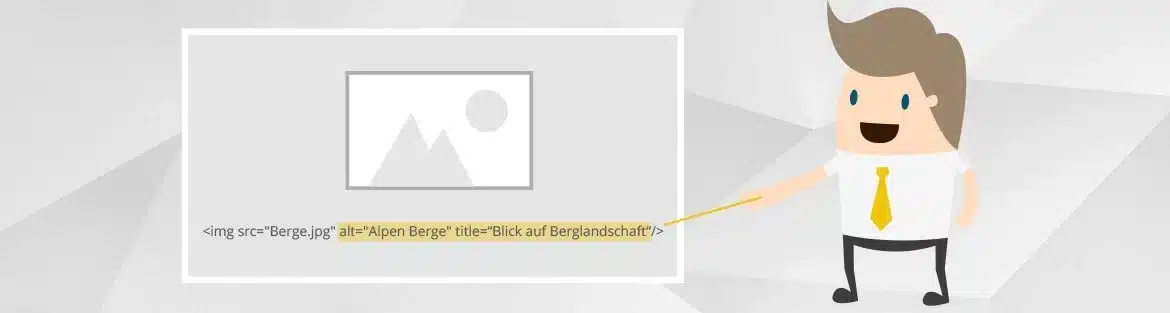 Alt-Tag und Title-Tag als Bildbeschreibung